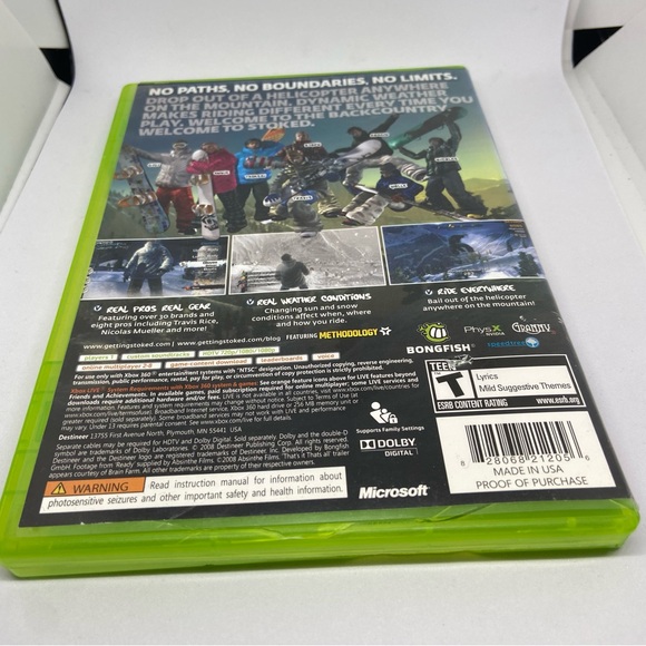 Stoked (Microsoft Xbox 360, 2009) - Picture 5 of 5